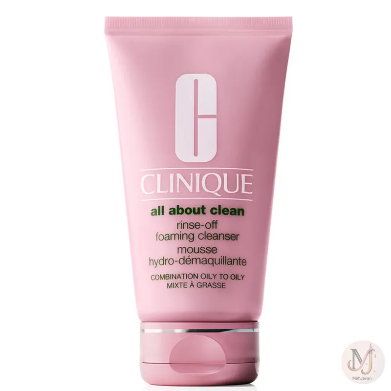 فوم شستشوی صورت کلینیک مدل All About Clean - مناسب پوست مختلط چرب تا چرب (150ml)